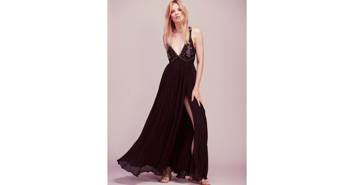 free people golden dawn maxi