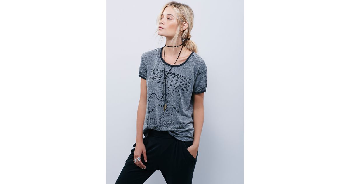 women's led zeppelin tee