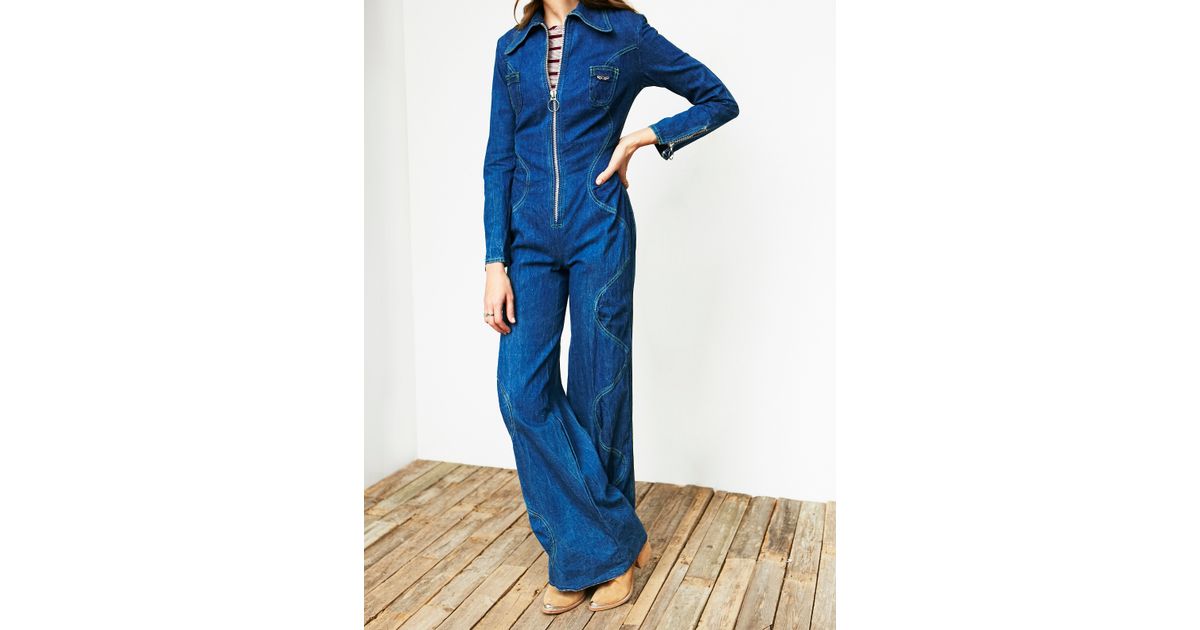 flared jumpsuit 70s