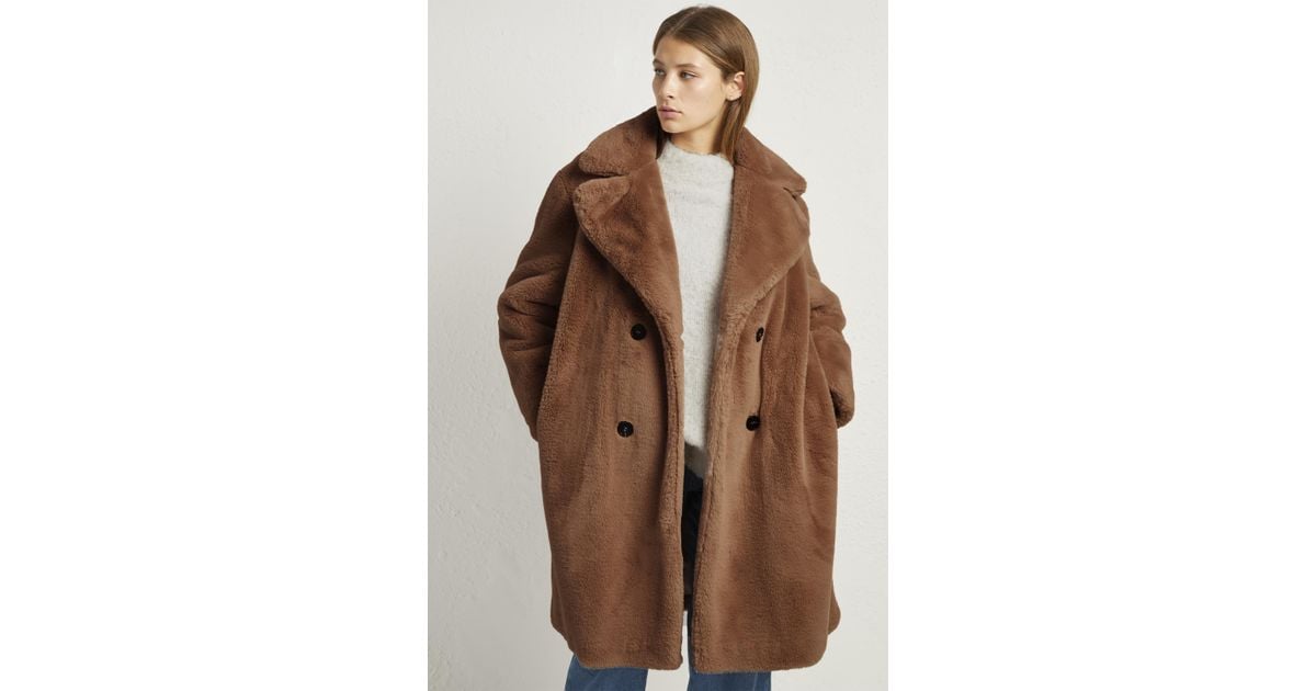 french connection shearling coat