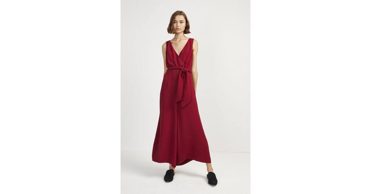 french connection bessie crepe jumpsuit