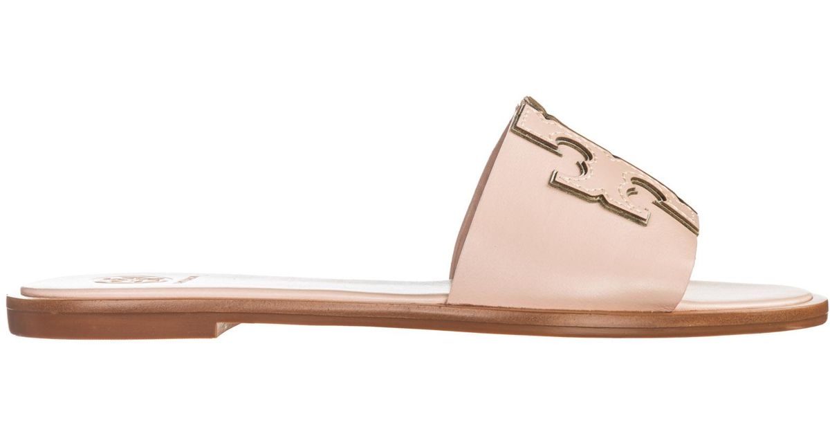 مهجور الكاحل حصان سناك نافورة ورقة tory burch multicolor ines slide lyst -  fuhaosidney.com