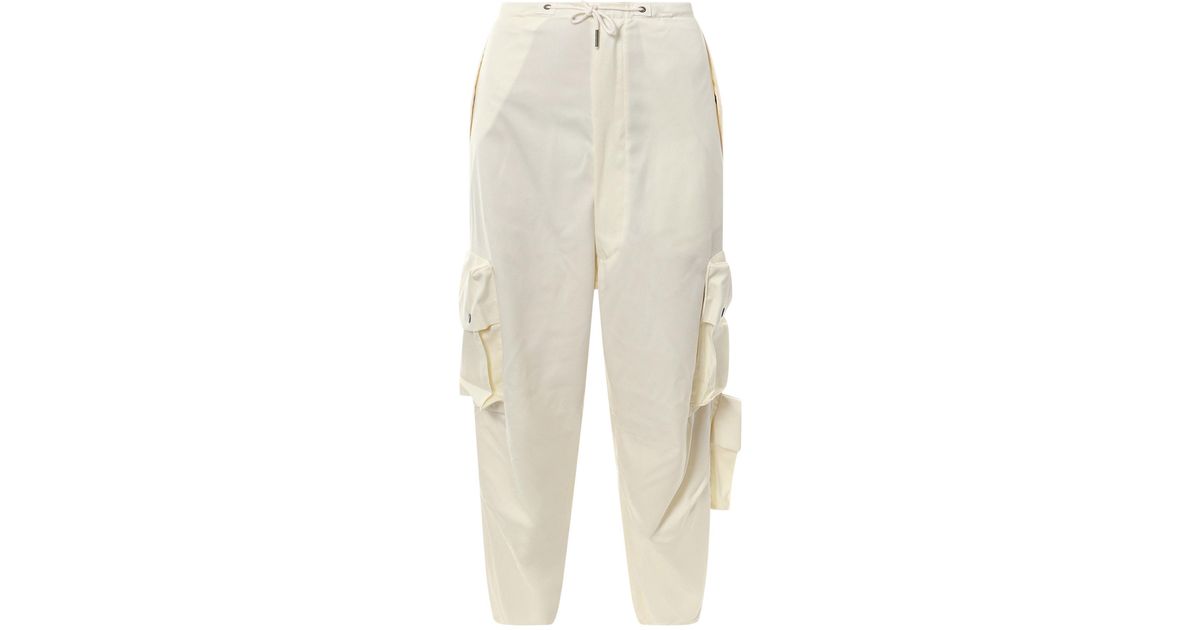 DARKPARK Blair Cargo Pants in White Lyst