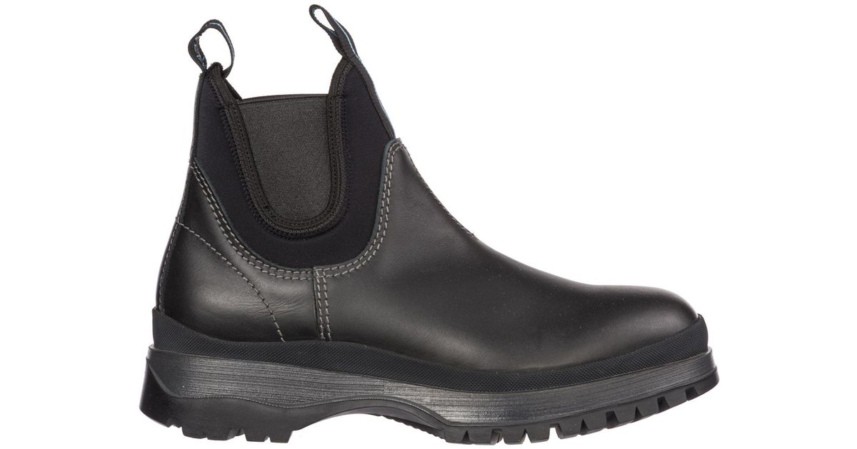 prada chelsea boots mens