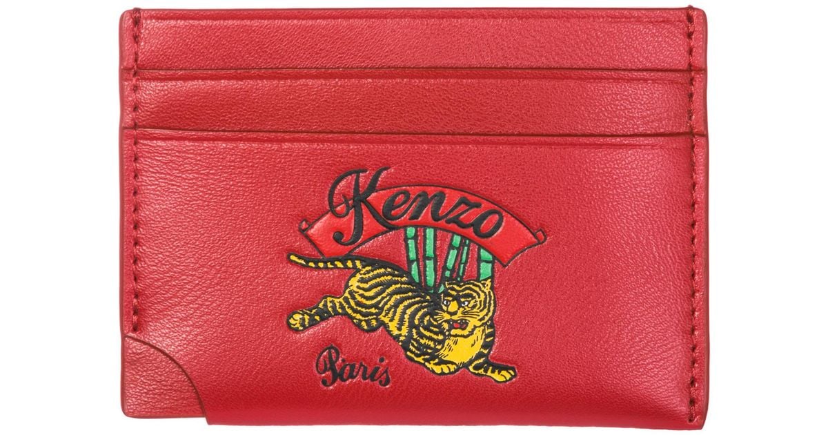 Kenzo jumping tiger card shop holder