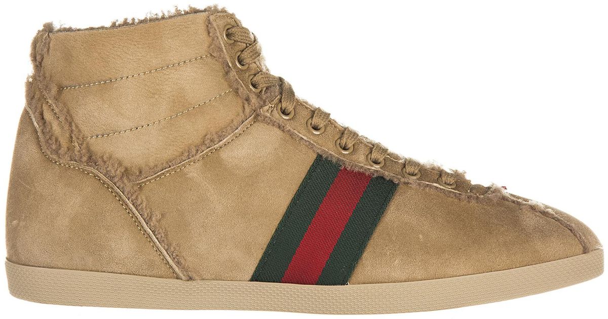Suede Trainers Sneakers Shearling 