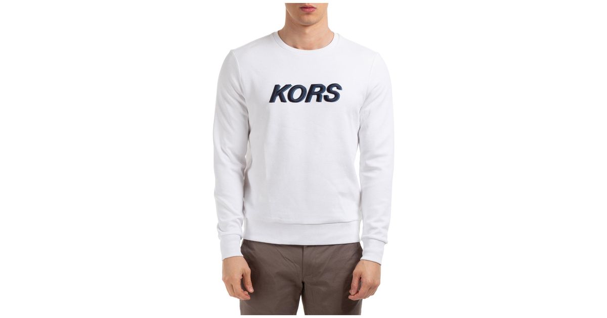 michael kors white sweatshirt