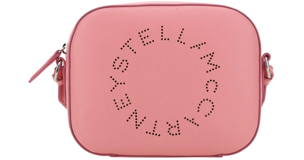 Stella McCartney Stella Logo Crossbody Bag in Pink | Lyst