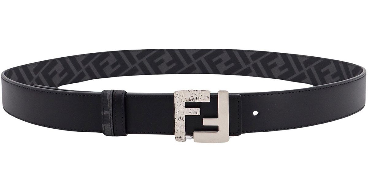 Fendi belt all white cheap