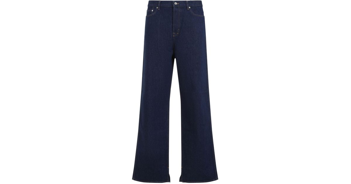 Gucci Men Dark Blue Denim Jeans main image 0
