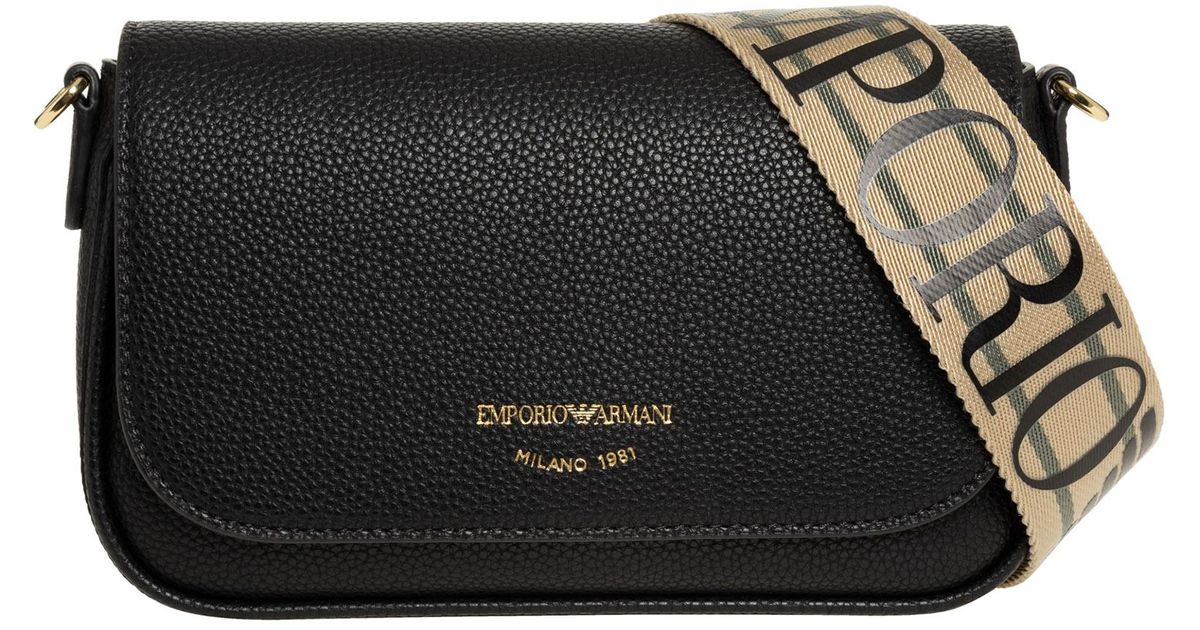 Emporio Armani Crossbody Bag in Black Lyst