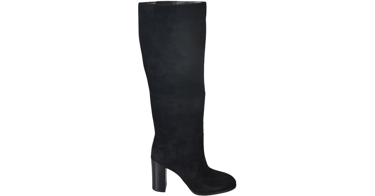 Michael Kors Heeled Boots in Black | Lyst