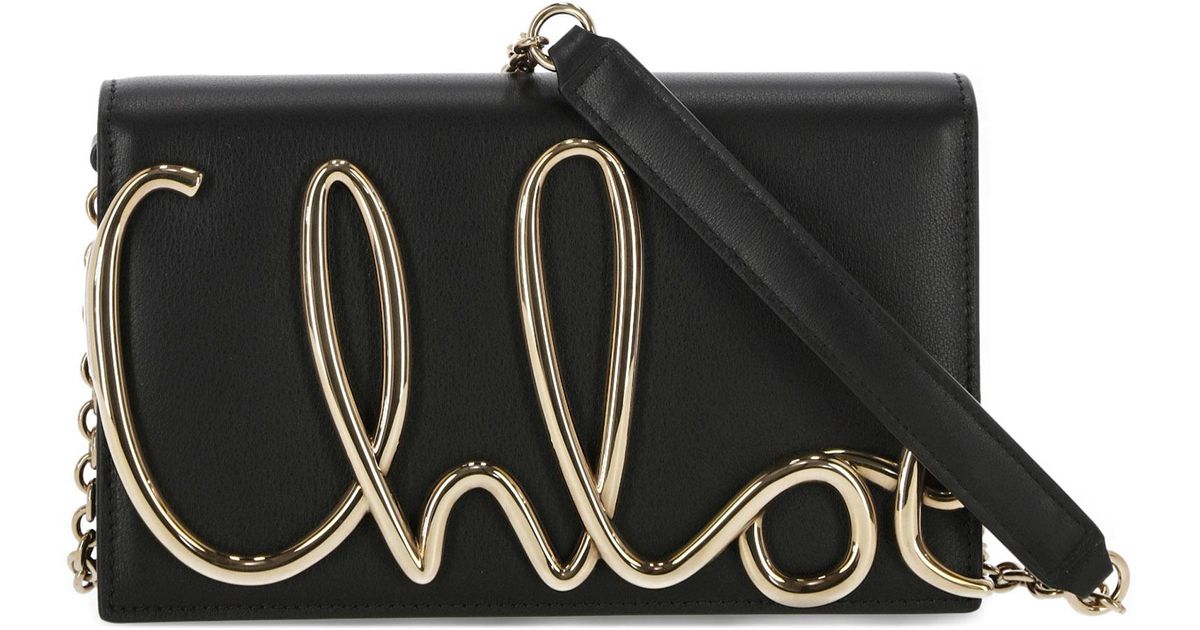Chloé The Iconic Shoulder Bag in Black Lyst UK