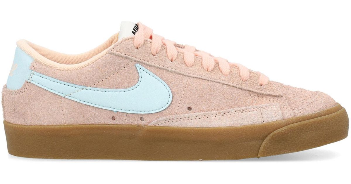 Nike Blazer Low 77 Vintage Sneakers in Pink Lyst Canada
