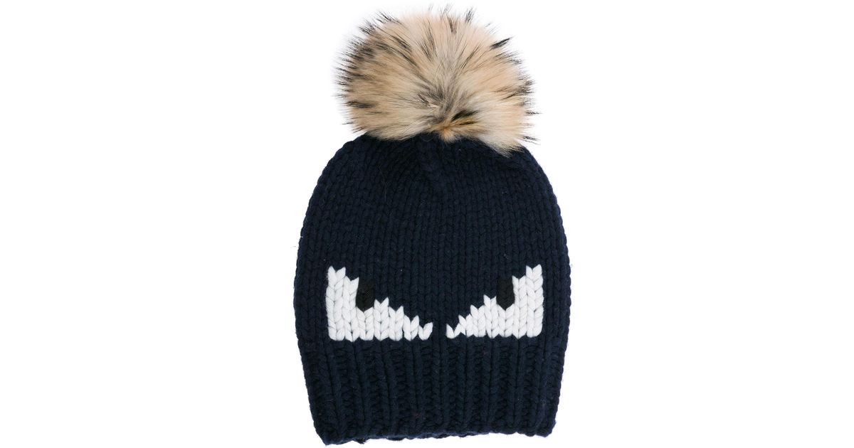 fendi monster beanie