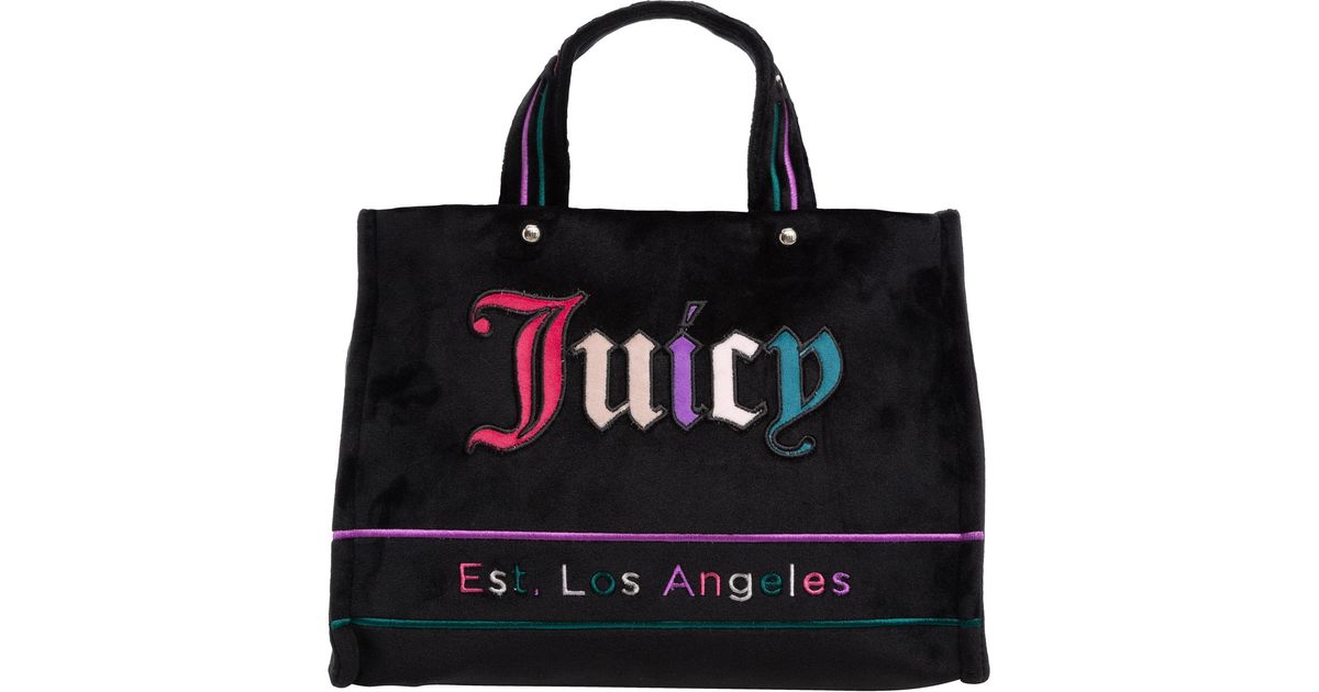 【JUICY COUTURE】アイリスパッチ トートバッグ JUICY COUTURE】アイリスパッチ トートバッグ (JUICY COUTURE