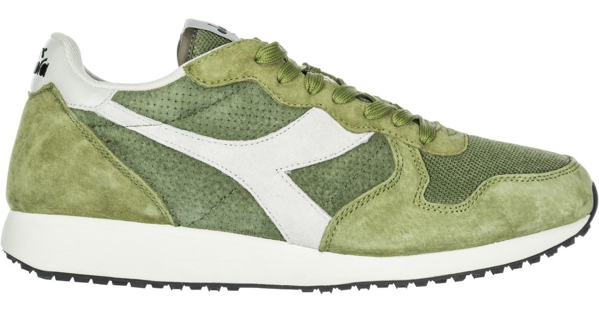 green diadora shoes
