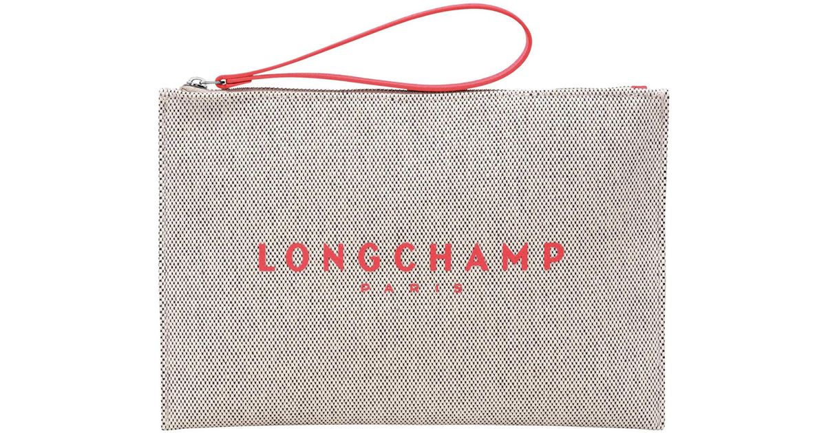 Longchamp Pouch in Pink | Lyst