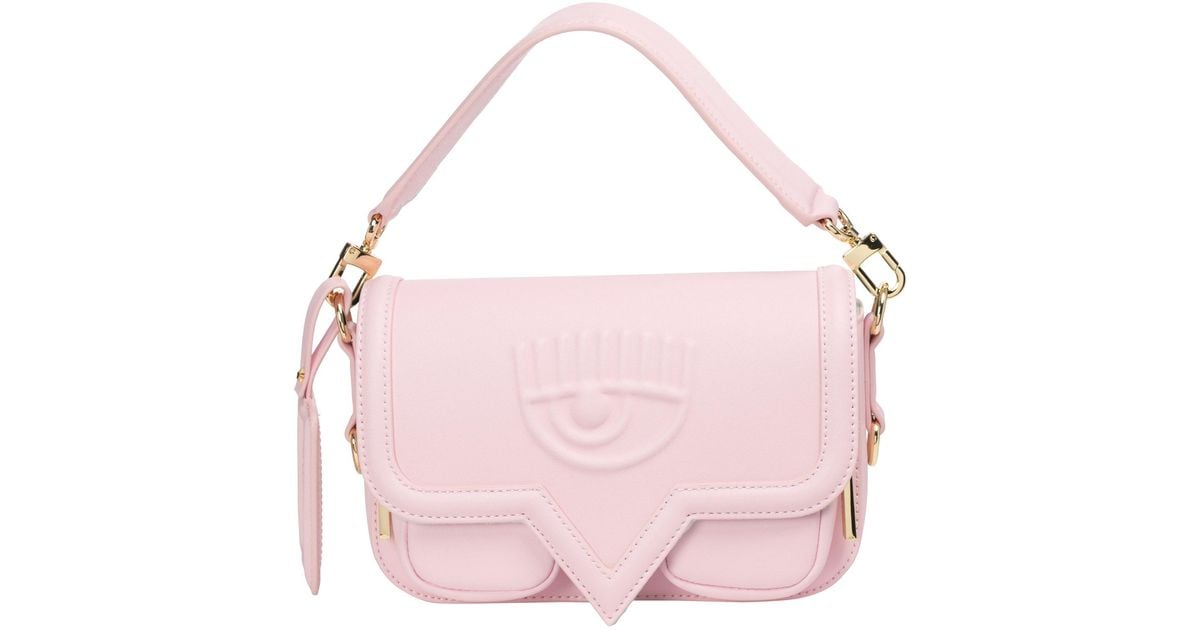 Chiara Ferragni Eyelike Handbag in Pink | Lyst