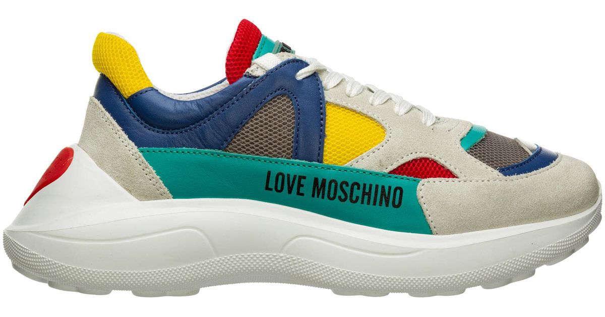 moschino running shoes