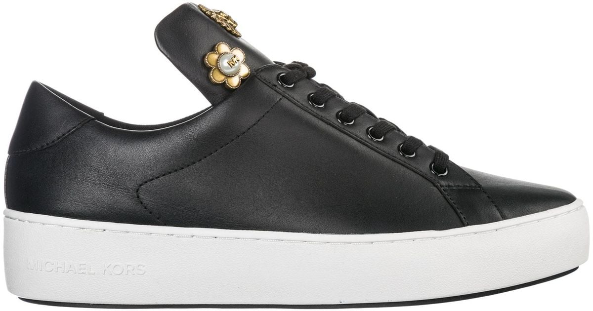 michael kors black platform sneakers