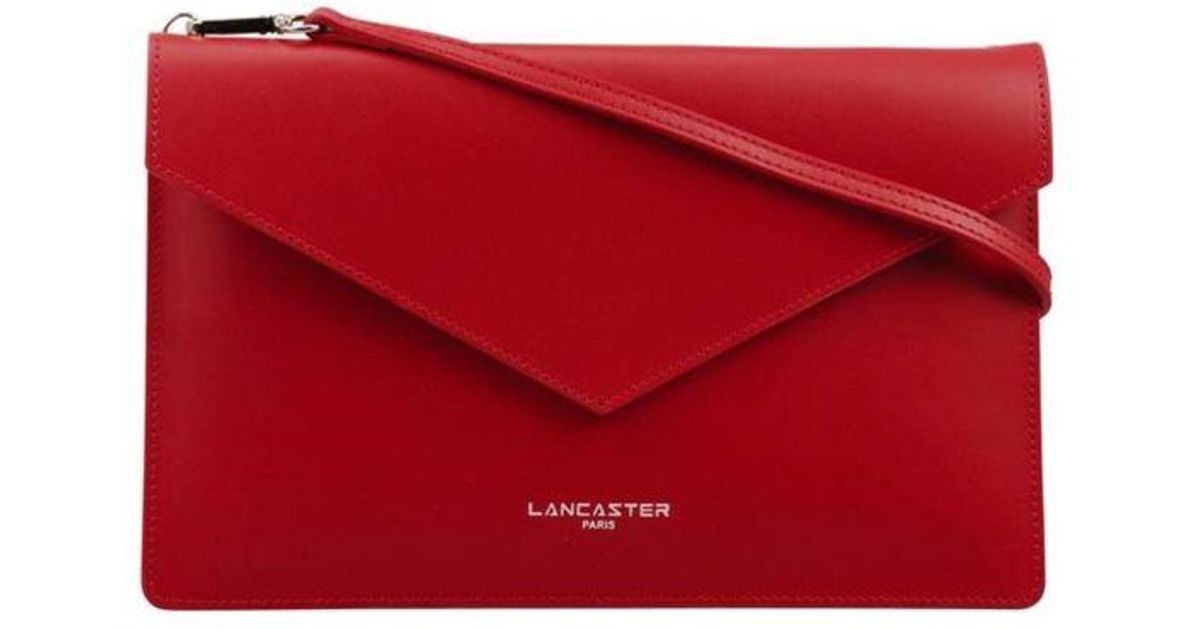 Pochette lancaster rouge Clearance