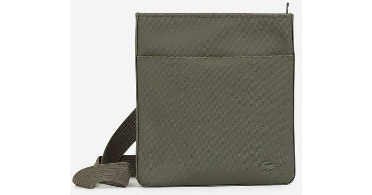 Sacoche lacoste kaki Clearance