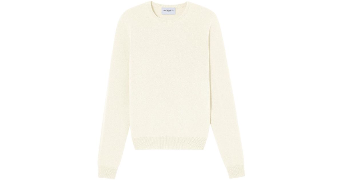 Bompard Eric White Droit En Coloris Femme Cachemire Pull xCWBerdo