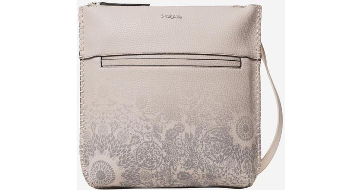 Desigual Double Gin Kaua Sac bandouli/ère Jour de pluie Taille unique Beige