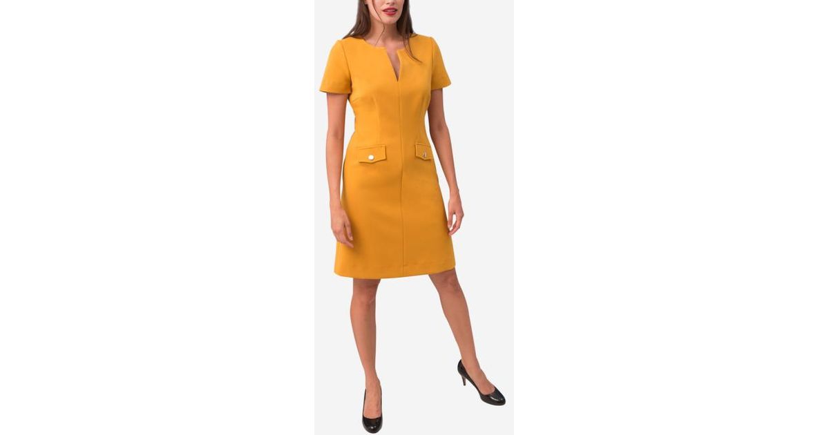robe jaune caroll