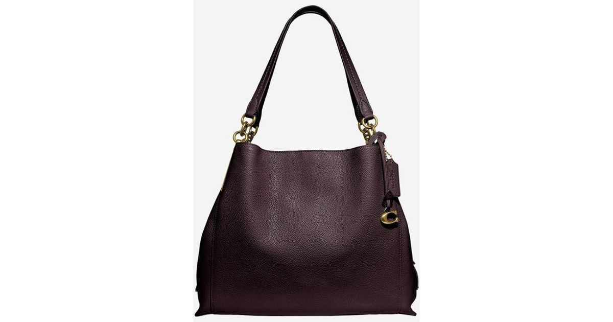 Sac hobo Dreamer 31 en cuir COACH en coloris Purple Sac hobo Dreamer 31 en cuir COACH en coloris Purple