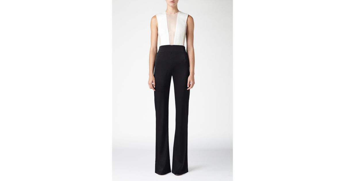 galvan tuxedo jumpsuit