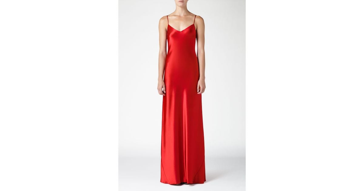 Galvan red dress Clearance