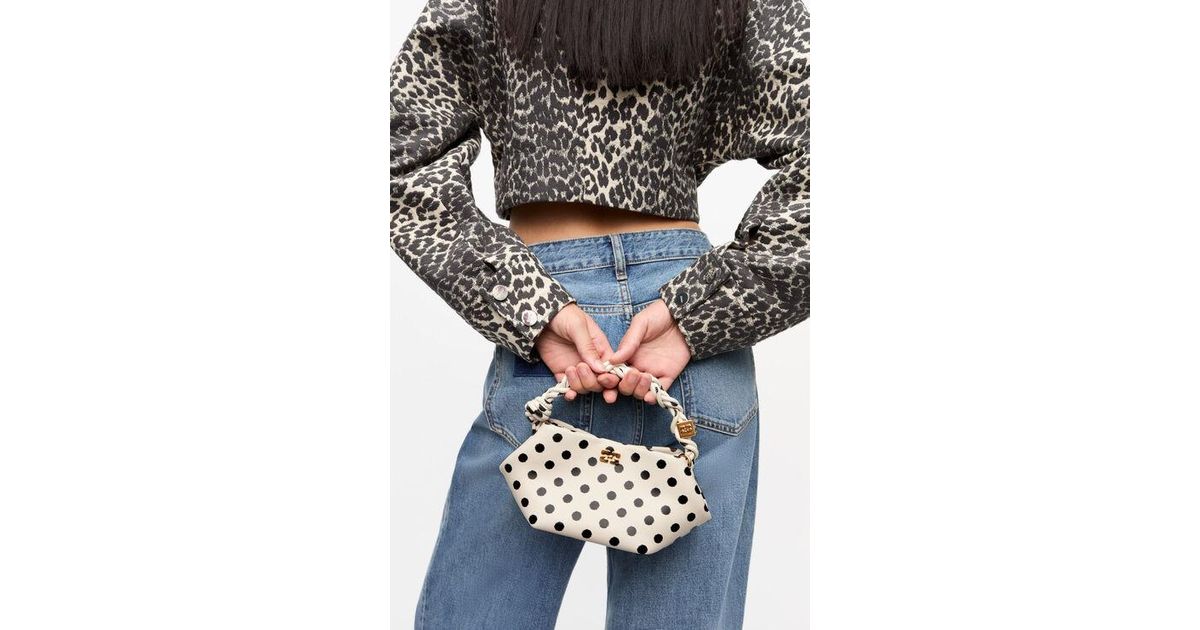 Ganni POLKA-DOT MINI GANNI BOU BAG