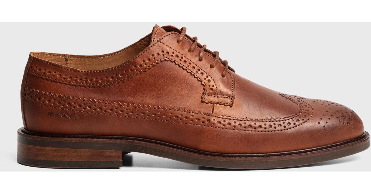 GANT Ricardo Low Lace Brogue Shoes in 