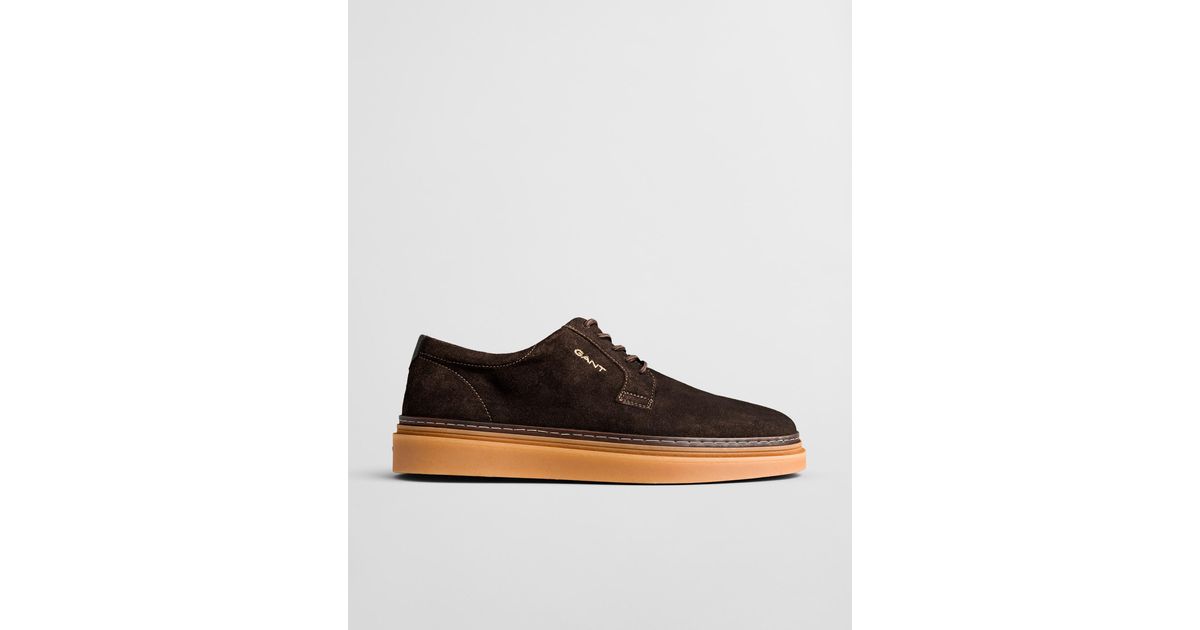 GANT Faircourt Low Lace - Scarpe Da Ginnastica Uomo In Cotone A Costine, Suola In Materiale Riciclato, Design Con Logo Diamond G