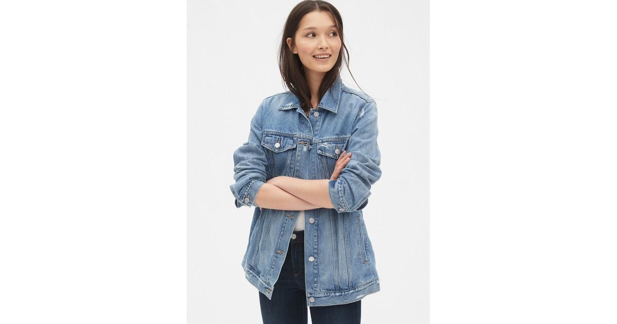 oversized icon denim jacket