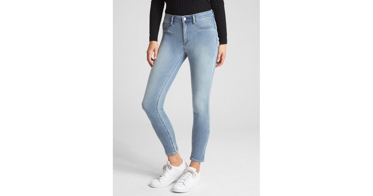 soft wear mid rise knit favorite jeggings