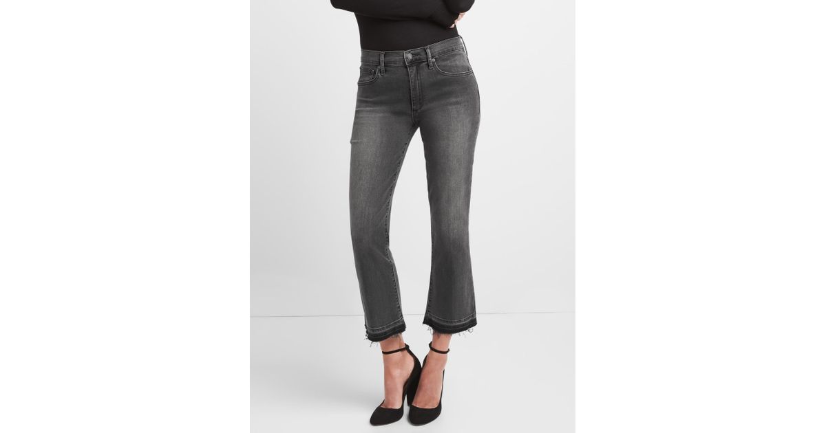 gap crop flare high rise