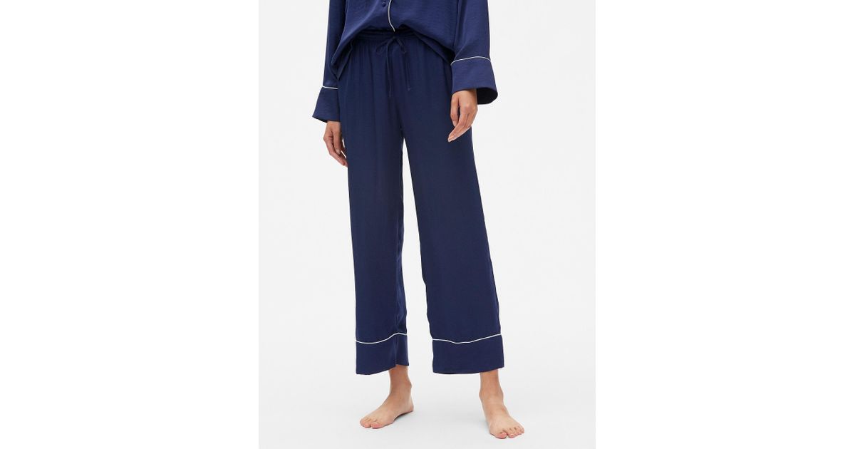 gap satin pants