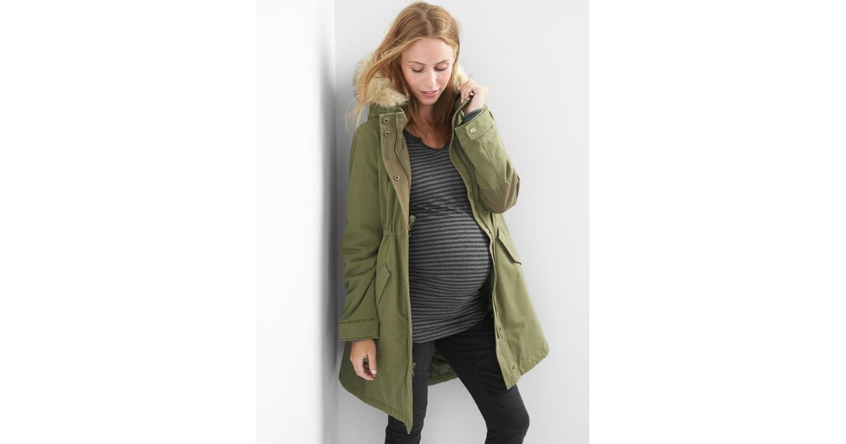 Gap maternity parka Clearance