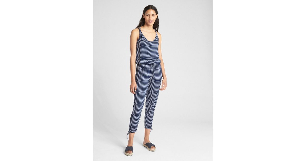 gap strappy cami jumpsuit