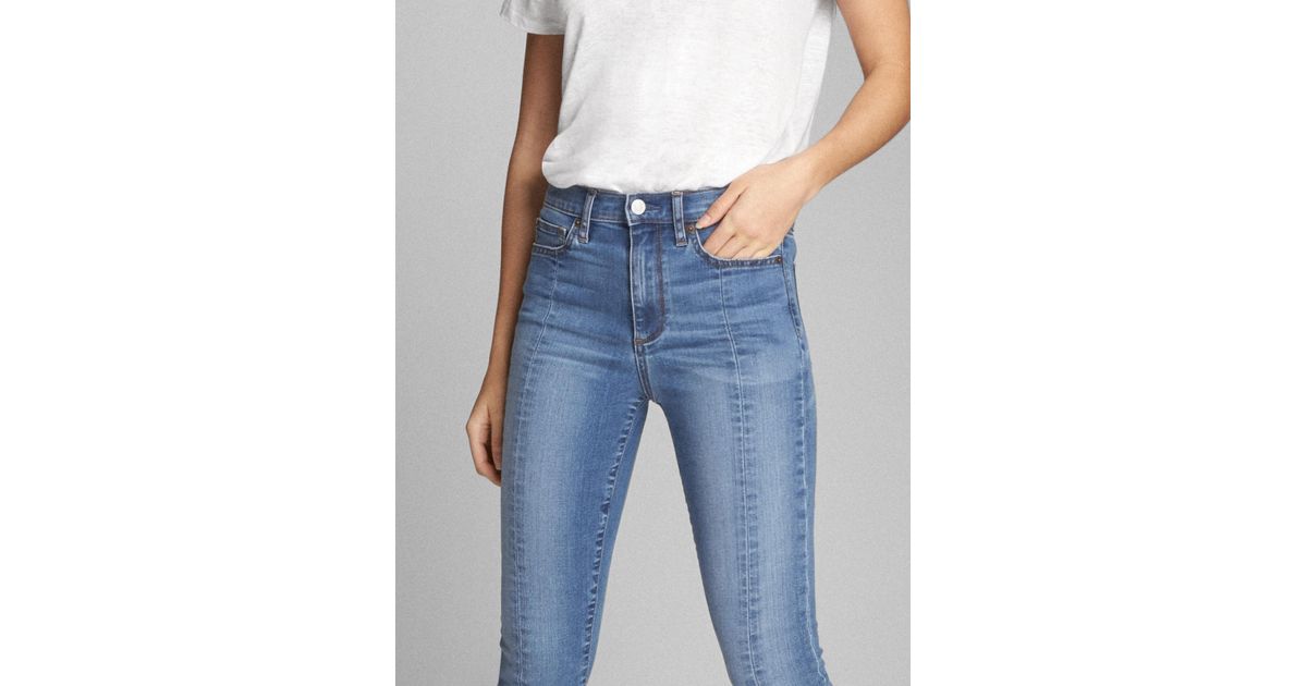 gap high rise true skinny ankle jeans