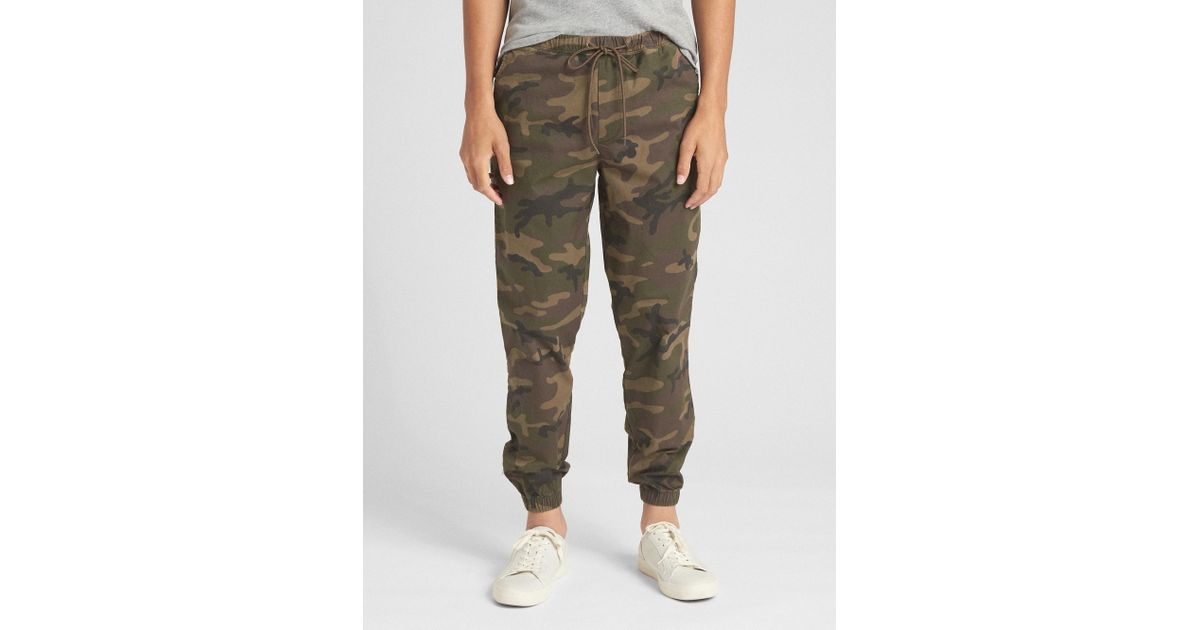 gap twill joggers
