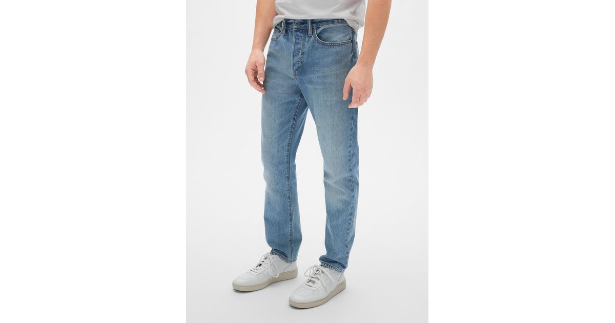 easy taper jeans