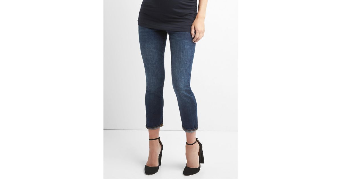 gap maternity girlfriend jeans