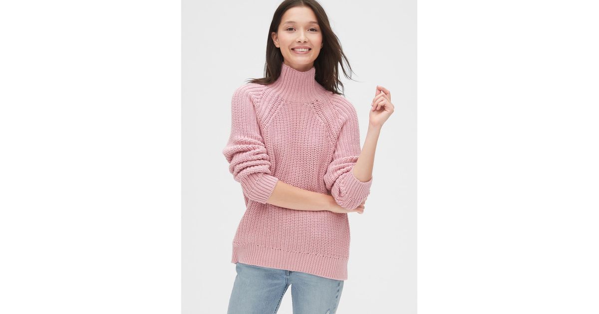 gap pink sweater