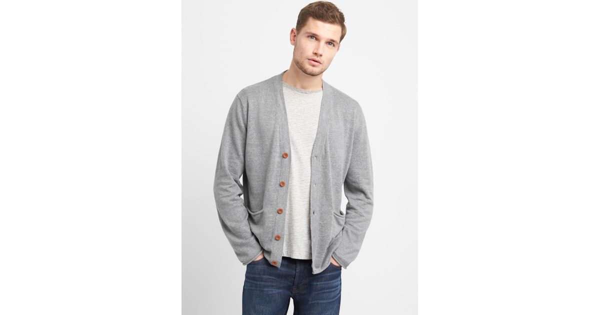 gap v neck cardigan