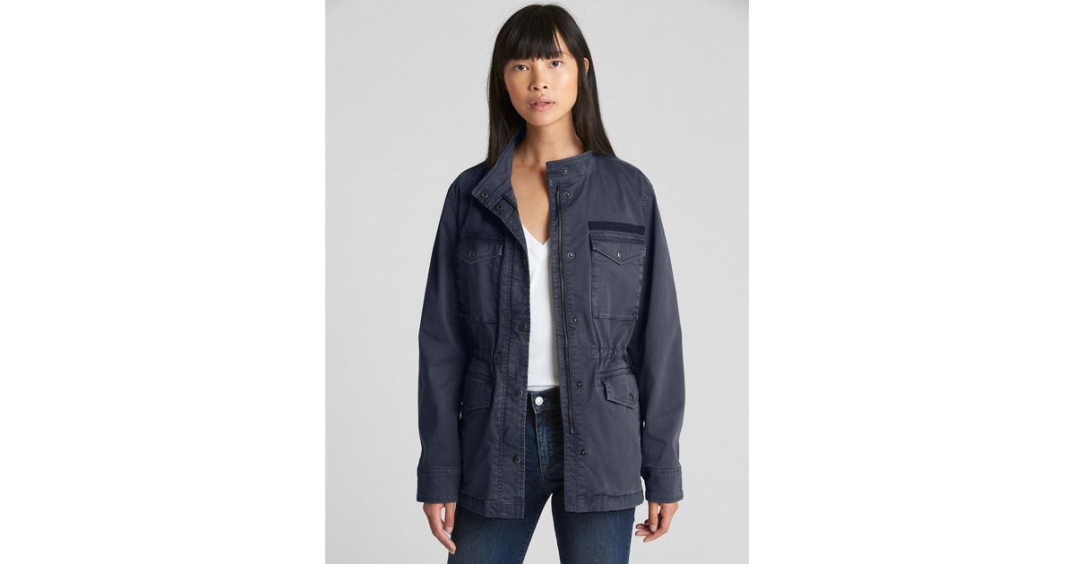 gap military shirt jacket