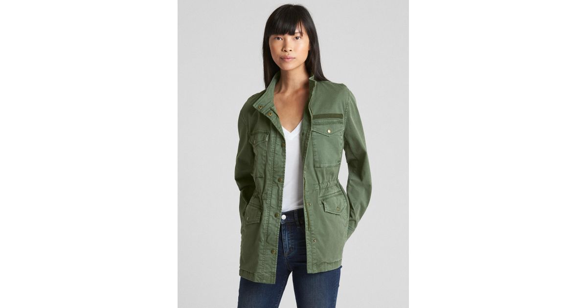 gap military shirt jacket